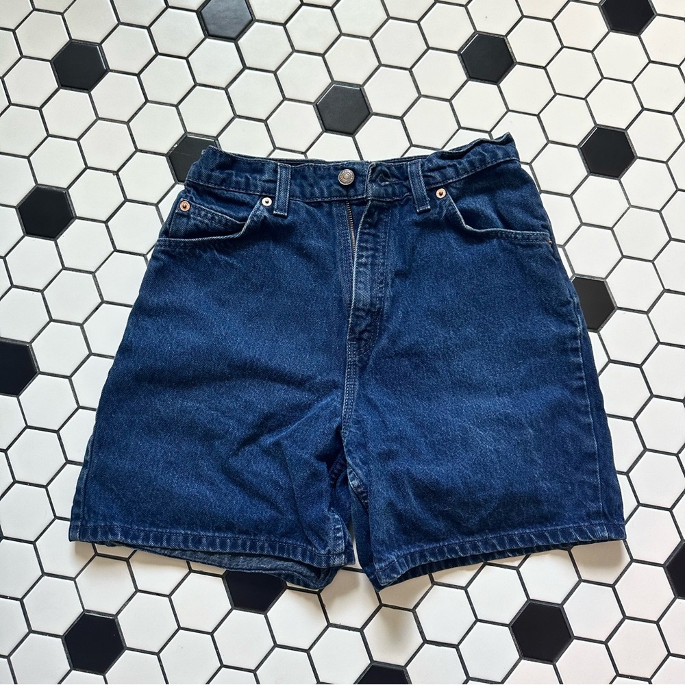 Levi's Women's Blue Denim Shorts